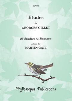 Gillet, Georges: 25 Studies for bassoon  