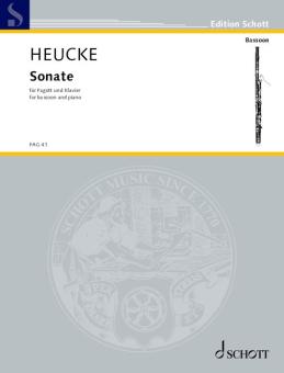 Heucke, Stefan: Sonate op. 114, 4 für Fagott und Klavier,   